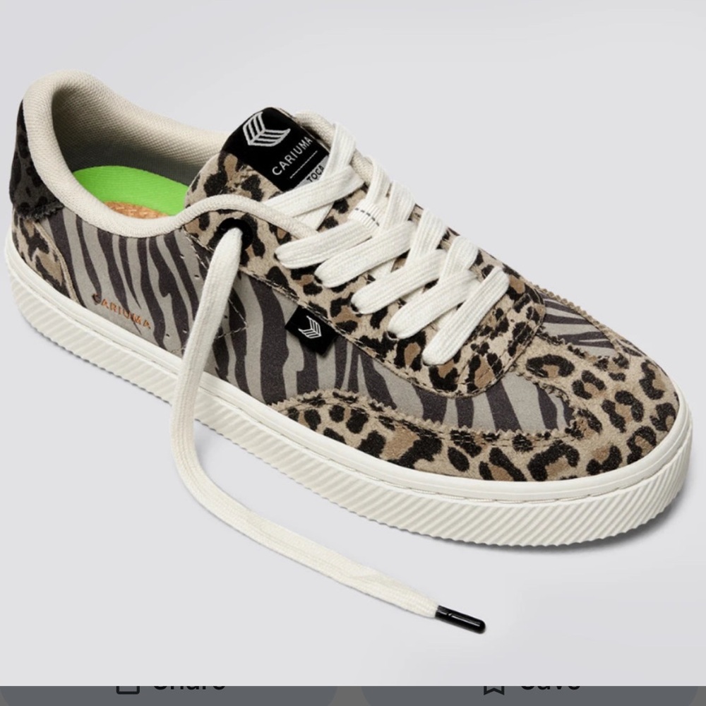 Cariuma Toca Animal Print Sneakers Size 7